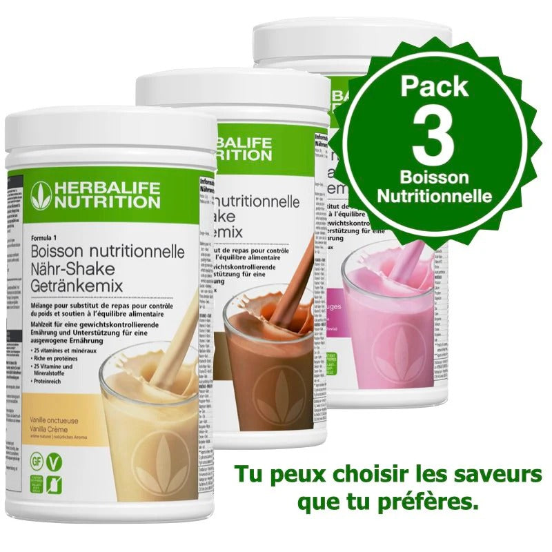 Formula 1 - Boisson Nutritionnelle Lot de 3