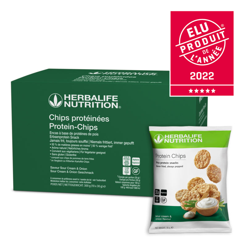 Chips Protéinées 10 sachets de 30g